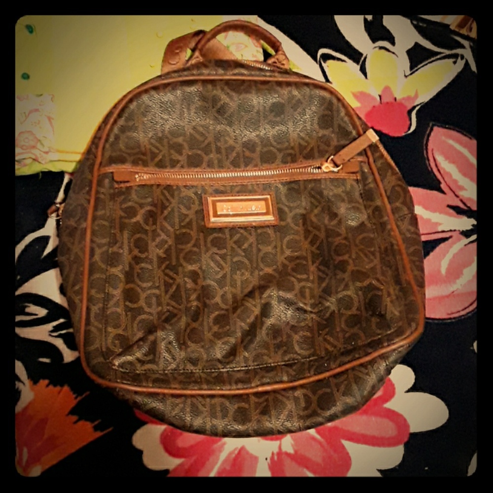 Calvin Klein backpack purse